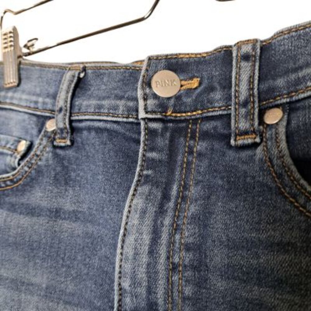 Victoria's Secret PINK High Rise Denim Jean Shorts - Picture 4 of 7